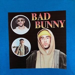 Bad Bunny Handmade Vintage Tee